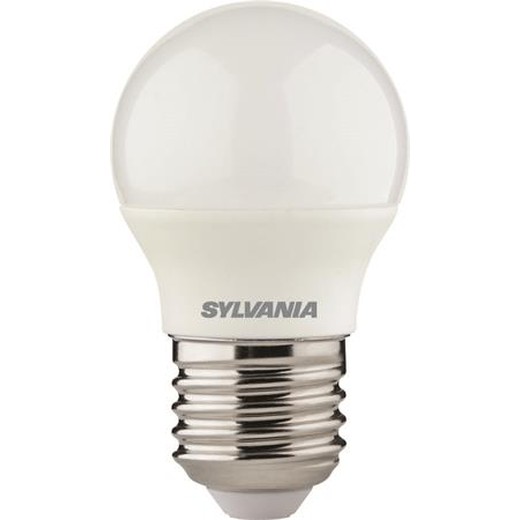LED žiarovka, E27, malá guľa, 6,5W, 806lm, 2700K (MF), SYLVANIA "ToLEDo"