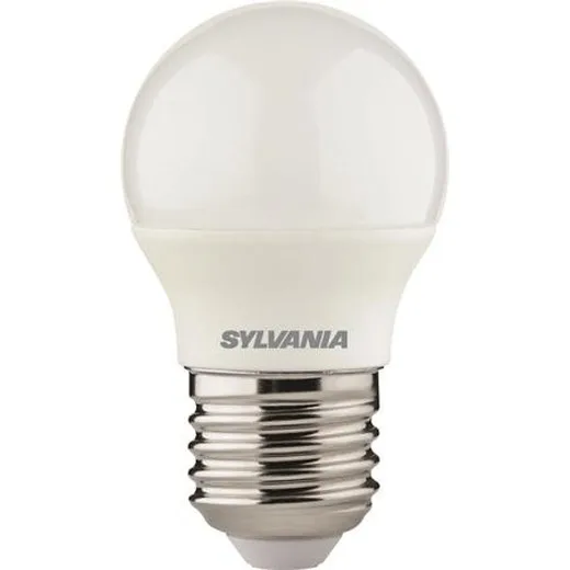 LED žiarovka, E27, malá guľa, 6,5W, 806lm, 2700K (MF), SYLVANIA "ToLEDo"