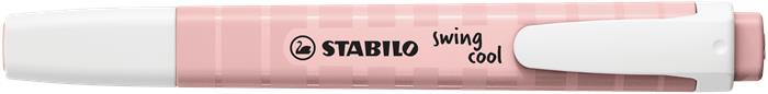 Zvýrazňovač, 1-4 mm, STABILO "Swing Cool NatureCOLORS Wildflowers", blush