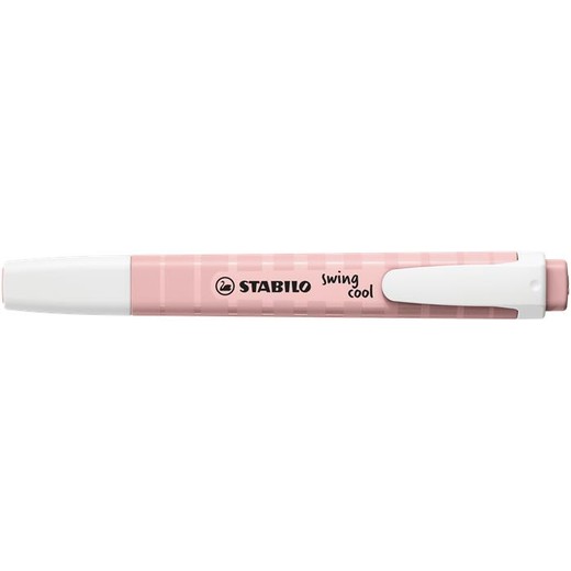 Zvýrazňovač, 1-4 mm, STABILO "Swing Cool NatureCOLORS Wildflowers", blush