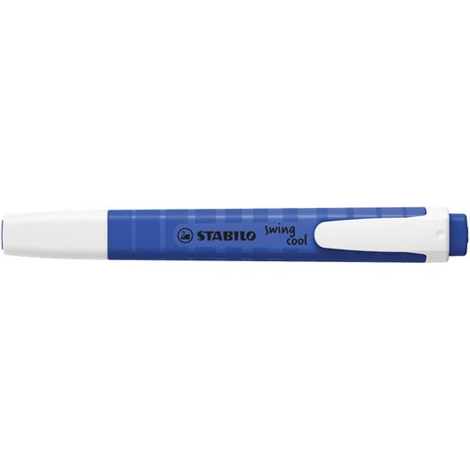 Zvýrazňovač, 1-4 mm, STABILO "Swing Cool NatureCOLORS Wildflowers", ultramarine