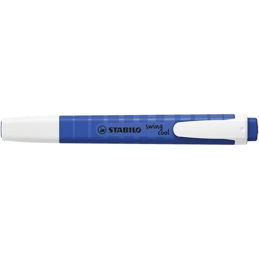 Zvýrazňovač, 1-4 mm, STABILO "Swing Cool NatureCOLORS Wildflowers", ultramarine