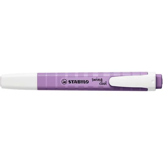 Zvýrazňovač, 1-4 mm, STABILO "Swing Cool NatureCOLORS Wildflowers", grey violet