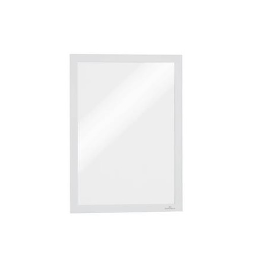 Informačný panel, A4, samolepiaca zadná strana, DURABLE "DURAFRAME®", biely
