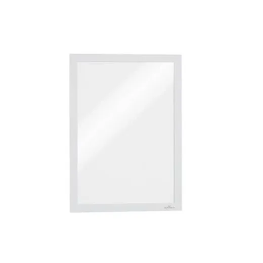 Informačný panel, A4, samolepiaca zadná strana, DURABLE "DURAFRAME®", biely