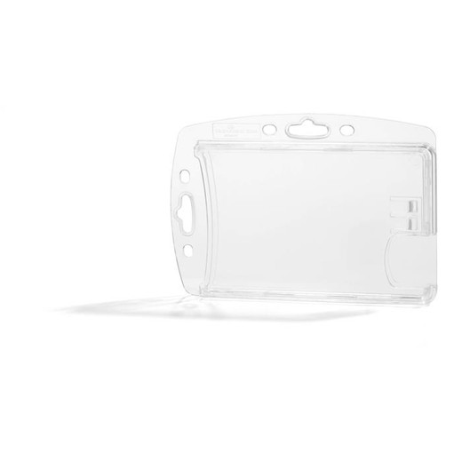 Visačka, na 1 kartu, zatvorená, DURABLE "ENCLOSED", priehľadná