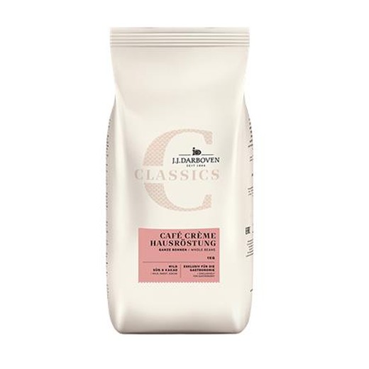 Káva, pražená, mletá, 1000 g, "J.J. Darboven Café Créme Hausröstung"