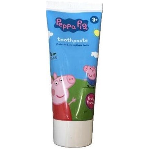 Zubná pasta, pre deti, 3+, 50 ml, "Peppa Pig", ovocná príchuť