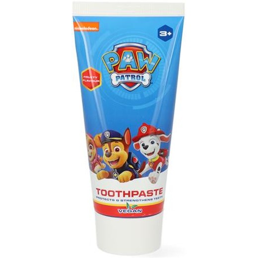Zubná pasta, pre deti, 3+, 50 ml, "Paw Patrol", ovocná príchuť