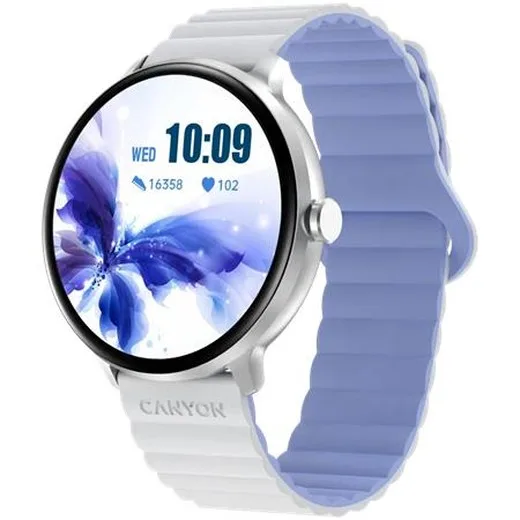Smart hodinky, CANYON " Jacky SW-69", biele-modré