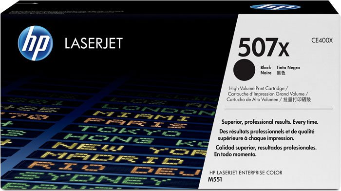 Laserjet M551 čierny toner, 11K /507X/