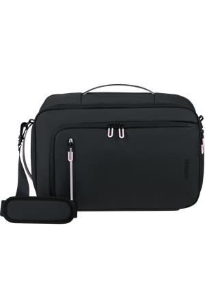Cestovná taška, kabínová veľkosť,  21 l, 3 in 1, AMERICAN TOURISTER "Puffypop", čierna