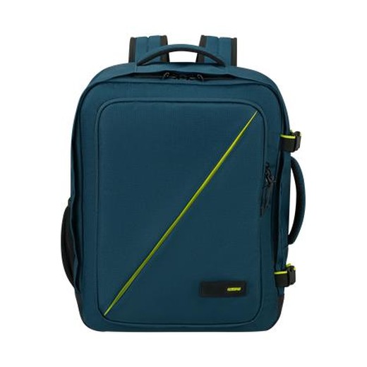 Batoh, kabínová veľkosť, 38 l, M, AMERICAN TOURISTER "Take2Cabin", modrý