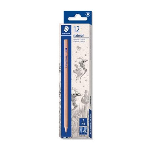 Grafitová ceruzka, HB, šesťhranná, STAEDTLER "Noris® natural 130 60N"
