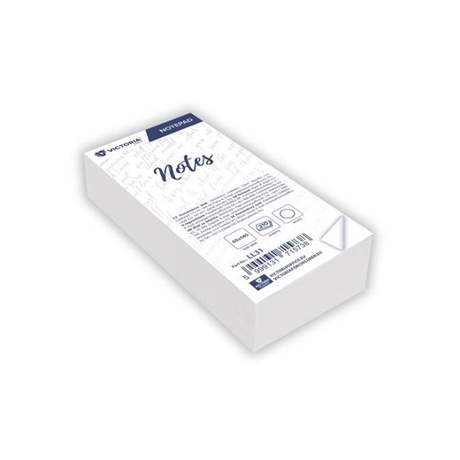 Čašnícky blok, 65 x140x30 mm, VICTORIA OFFICE, čistý