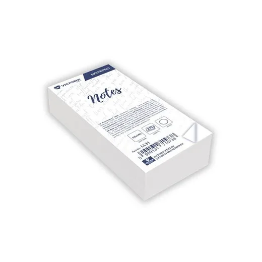 Čašnícky blok, 65 x140x30 mm,  VICTORIA OFFICE, čistý