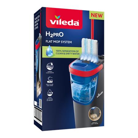 Plochý mop, sada, VILEDA "H2PrO"