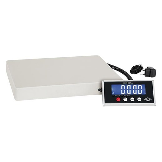 Balíková váha, digitálna, nosnosť: 100 kg, WEDO "Paket 100 Plus"