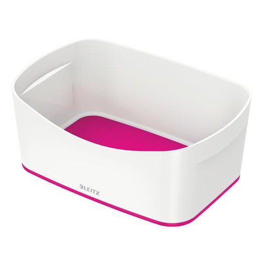 Archivačná krabica, LEITZ "MyBox", biela-ružová