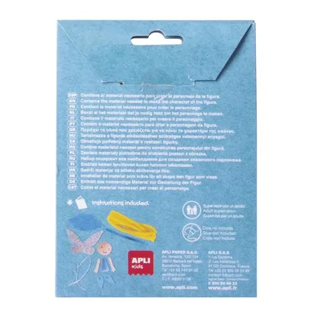 Sada na tvorbu bábiky, APLI Kids "Craft Kit", víla 4