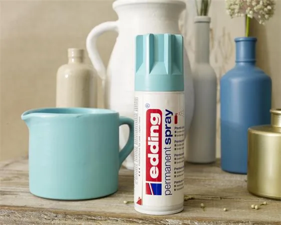 Akrylový sprej, 200ml, EDDING "5200", matná tyrkysová 3