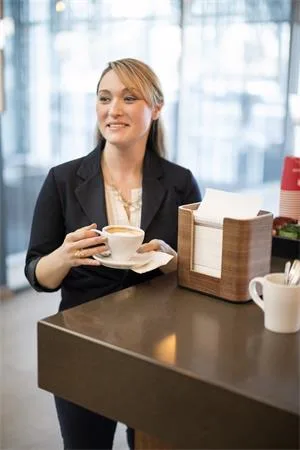 Zásobník na servítky, 19,3x20,3x13,6 cm, N4 systém, Signature line, TORK "Xpressnap®", hnedá 2