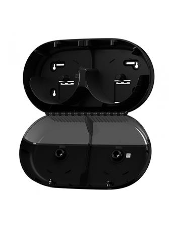 Zásobník na toaletný papier v kotúči, dvojitý, T9 systém, Elevation, TORK "SmartOne® Mini", čierny 2