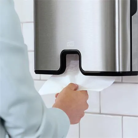 Zásobník na papierové utierky, Interfold ohyb, H2 systém, Image Line, TORK  "Xpress® Multifold", nerezová 4
