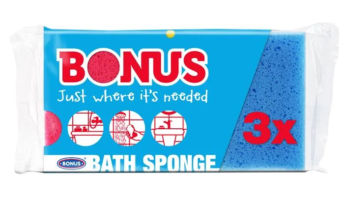 Špongia na kúpanie BONUS 2