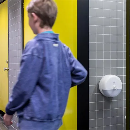 Zásobník na toaletný papier v kotúči, T8 systém, Elevation, TORK "SmartOne®", biela 2