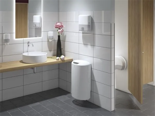 Zásobník na toaletný papier, T2 systém, TORK "Mini jumbo", biely 2