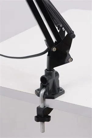 Stolová lampa, 11 W, ALBA "Architect", čierna 4