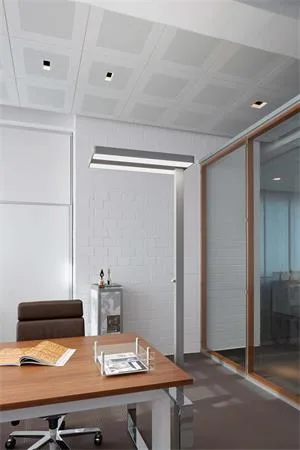 Stojacia lampa, kancelárska, LED, nastaviteľná, MAUL "Javal", sivá 8