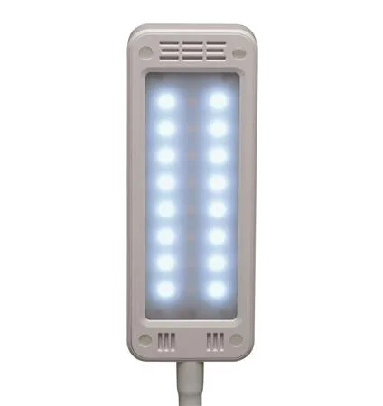 Stolová lampa, LED, nastaviteľná, MAUL "Pearly colour vario", biela 3