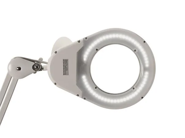 Stolová lampa, LED, lupa, MAUL "Viso", biela 2
