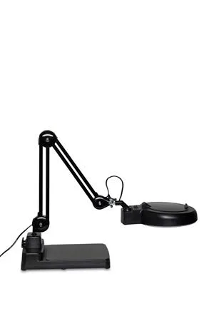 Stolová lampa, LED, lupa, MAUL "Viso", čierna 2