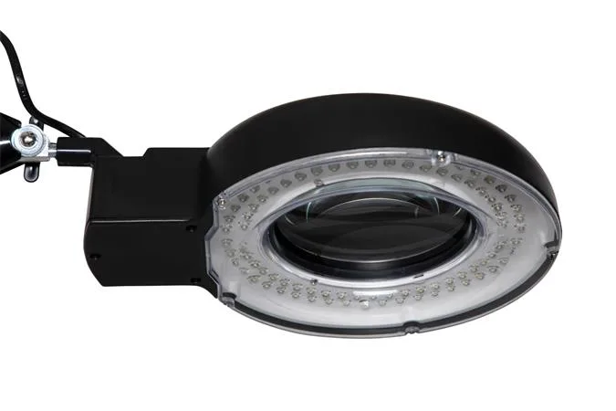 Stolová lampa, LED, lupa, MAUL "Viso", čierna 4