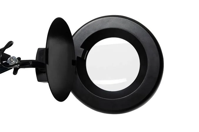 Stolová lampa, LED, lupa, MAUL "Viso", čierna 5
