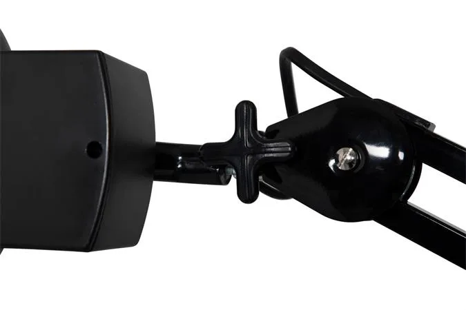 Stolová lampa, LED, lupa, MAUL "Viso", čierna 7