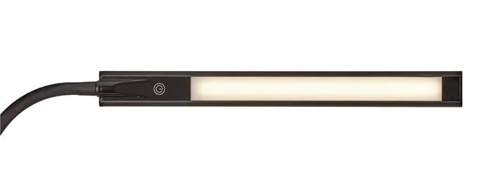 Stolová lampa, LED, stmievateľná, s uchytením, MAUL "Pirro", čierna 2