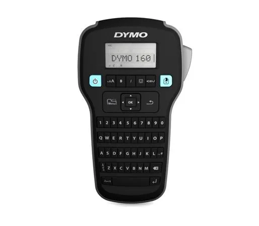 Elektrický štítkovač, DYMO "LM 160", čierny, +3ks pásky D1 2