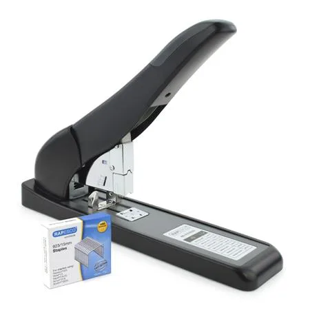 Zošívačka, veľkokapacitná, 923/10-24, 210 listov, RAPESCO "ECO HD-210", čierna 2