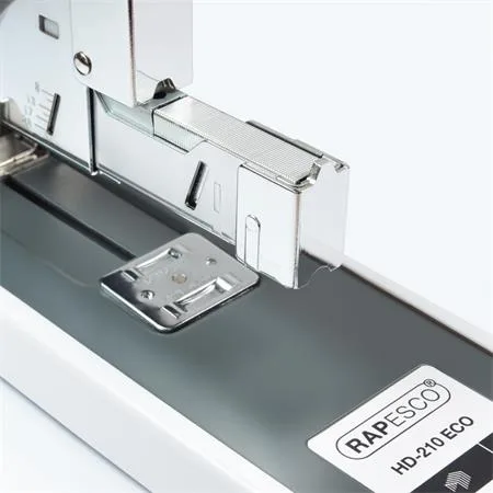 Zošívačka, veľkokapacitná, 923/10-24, 210 listov,  RAPESCO "ECO HD-210", biela 3