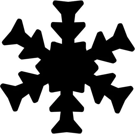 Ozdobná dierovačka, 16 mm, snehová vločka 2