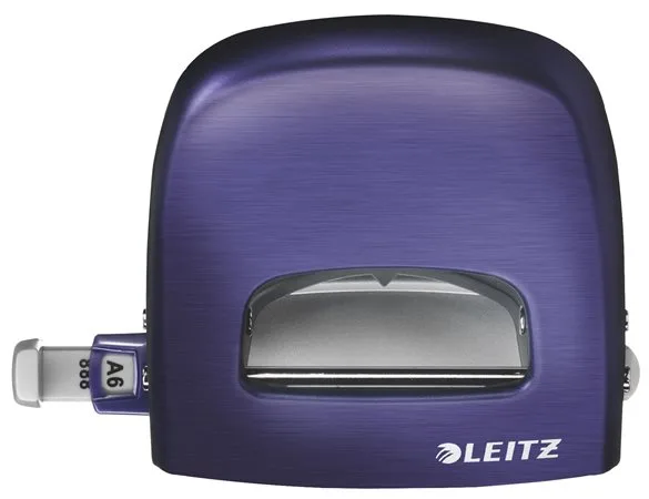 Dierovačka, 30 listov, kovová, LEITZ "Nexxt Style", modrá 3