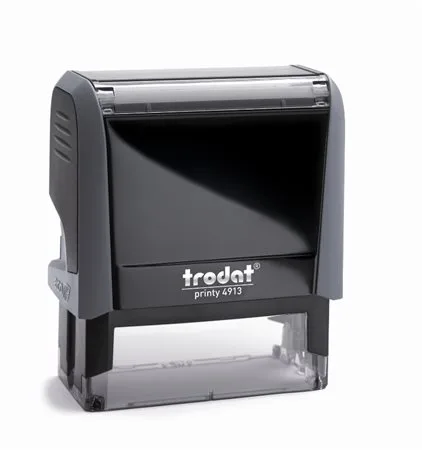 Pečiatka, TRODAT "Printy 4913", s modrou poduškou 4