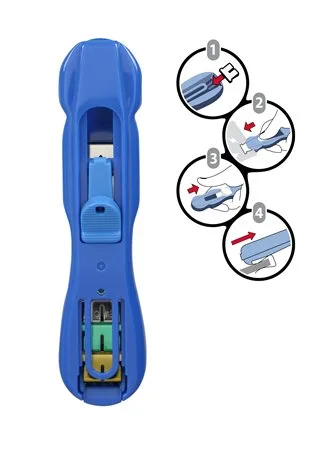 Zošívačka "Magic clipper" + spinky 3