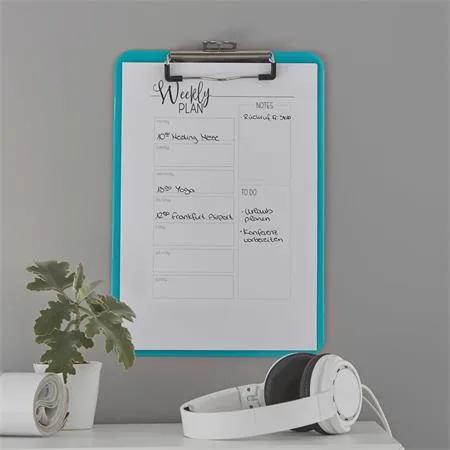 Podložka na písanie, A4, LEITZ "Wow", ľadová modrá 3