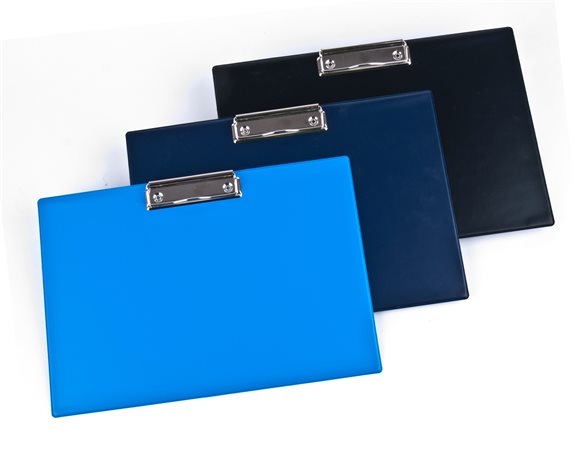 Podložka na písanie, ležatá, A4, PANTAPLAST, tmavomodrá 2