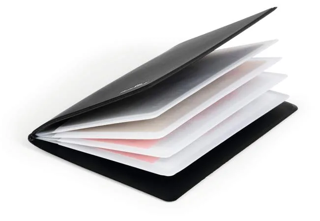 Ochranný obal, 8-kusový, na RFID karty, DURABLE, čierna 2